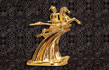 tượng vàng thánh gióng