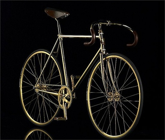 xe đạp nạm vàng