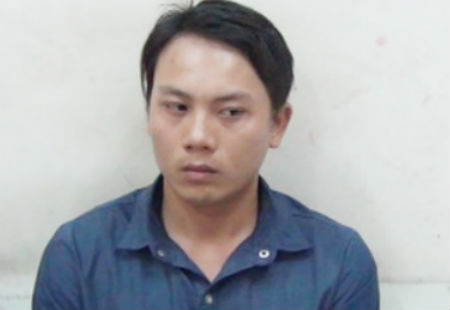 Trần Anh Tuấn tại cơ quan điều tra 