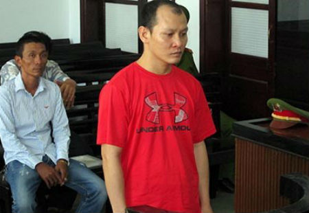 Phạm Anh Tuấn tại phiên tòa xét xử
