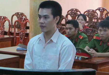 Bị cáo Nguyễn Hồng Châu tại phiên tòa
