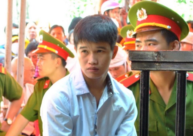 Bị cáo Nguyễn Tuấn Vũ tại phiên tòa