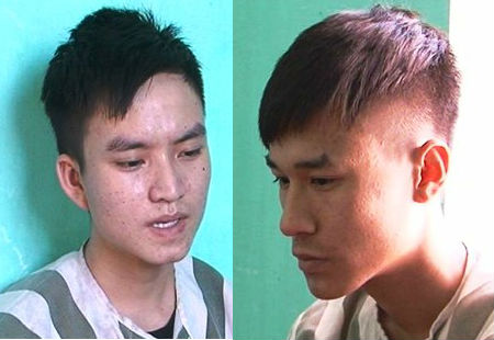Đỗ Mạnh Nguyên (trái) và Phạm Quang Trung (phải).