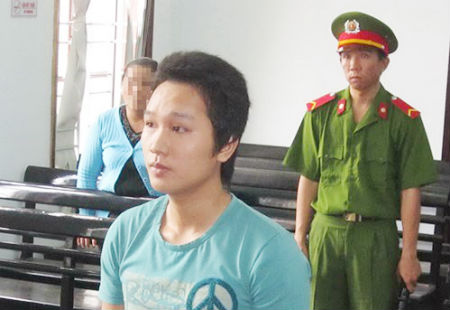 Nguyễn Trường Thọ tại phiên tòa xét xử
