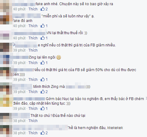 facebook sẽ thu phí