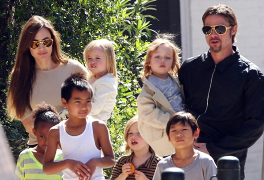 Angelina Jolie, diễn viên, đạo diễn, Brad Pitt , làm cha mẹ