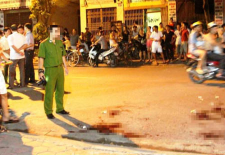 Hai thanh niên bị chém chết trên phố (ảnh minh họa)