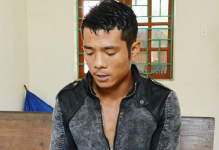 Đối tượng Trần Văn Vương tại cơ quan điều tra
