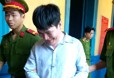 Bị cáo Phạm Văn Thạch tại phiên tòa xét xử 