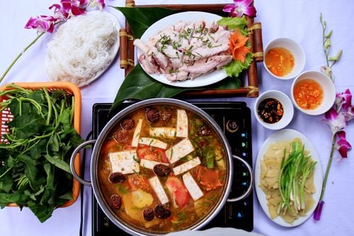 Làm mẹ, nấu ăn, món ngon, gia đình, lẩu gà, thực phẩm, gia đình