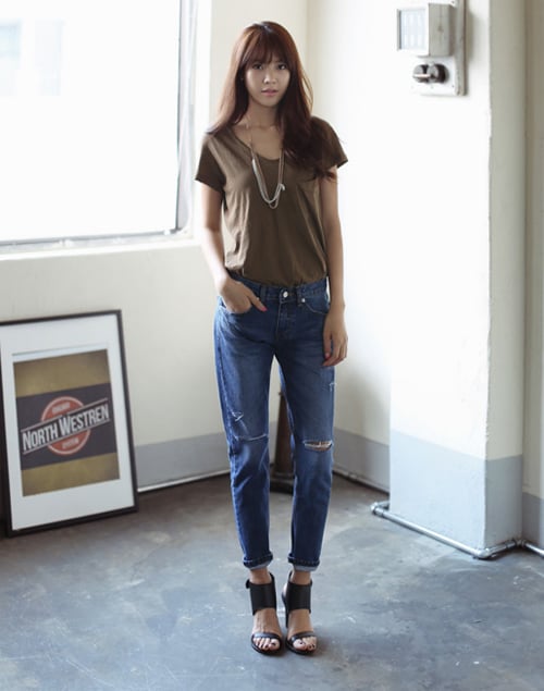 những  người không được mặc quần jeans