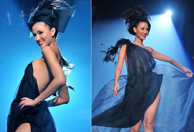 những trang phục hở bạo trên sàn catwalk