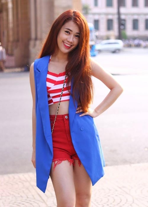 soi chieu cao that cua hotgirl chi pu, kha ngan