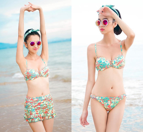 Chọn bikini nóng bóng cho kỳ nghỉ ở biển