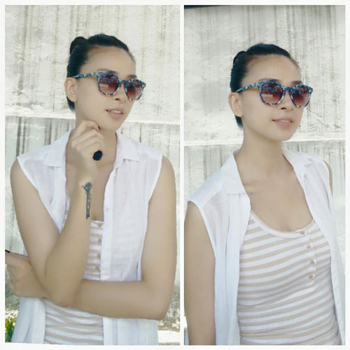 Ngo Thanh Van dien bikini khoe nguc day lap lo