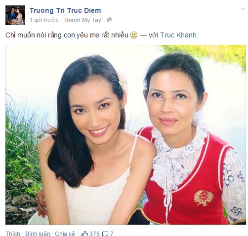 Sao Việt bày tỏ tình cảm nhân Ngày của mẹ