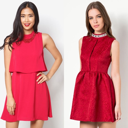 Hè rực rỡ với muôn sắc váy đỏ quyến rũ