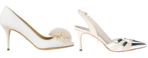 Gợi ý chọn giày cưới đẹp cho cô dâu mùa hè thu