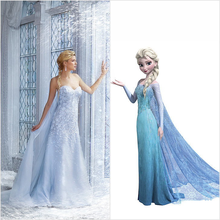 Lóa mắt trước serie váy cưới lộng lẫy của những công chúa Disney ngoài đời  thực