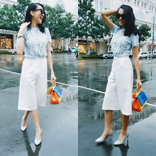 Sao Việt chinh phục ánh nhìn với quần culottes cực chất