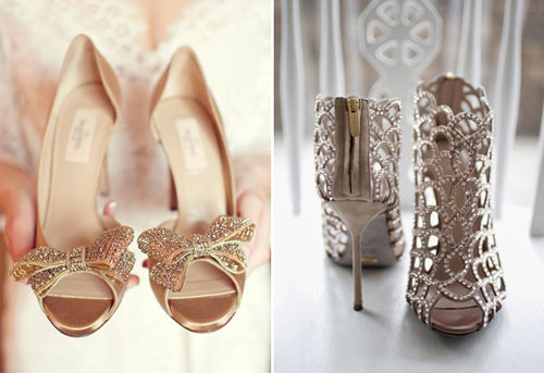 giày cưới ánh kim