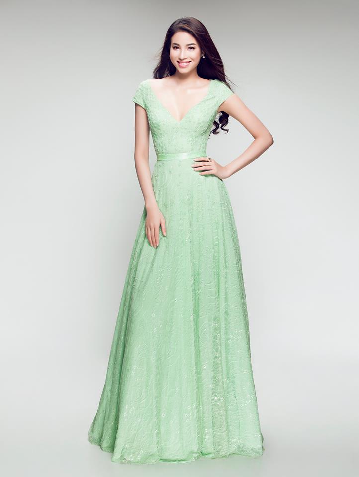 Nghía gu thời trang của tân Hoa hậu Hoàn vũ 2015 Phạm Thị Hương