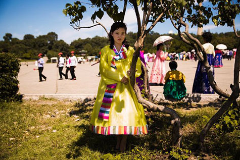 Street style của phụ nữ Triều Tiên 6