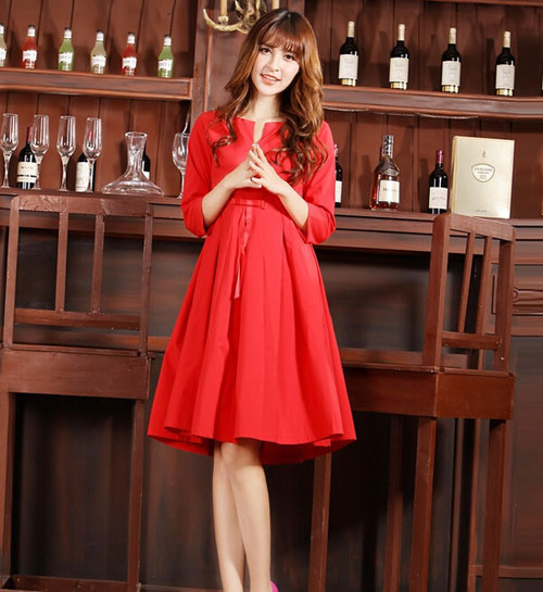 Những mẫu váy màu đỏ đẹp sang trọng quyến rũ  Thời trang  Việt Giải Trí