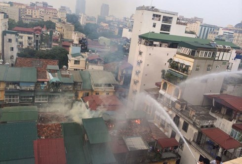 Cháy lớn ở Hà Nội 2