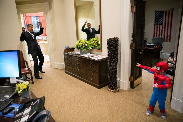 Tổng thống Obama và trẻ nhỏ 9