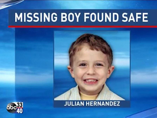 Julian Hernandez - Cậu bé được tìm thấy sau 13 năm mất tích 1