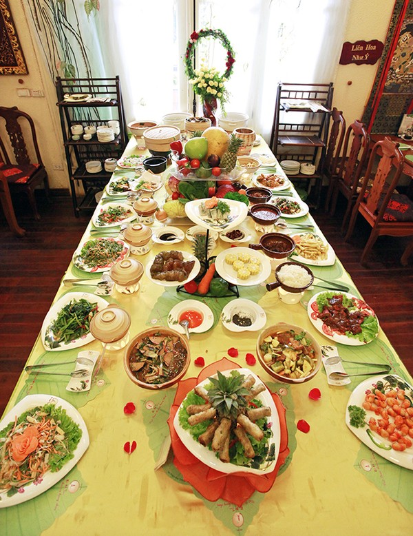 Quán ăn chay ngon sạch và yên tĩnh ở Hà Nội  