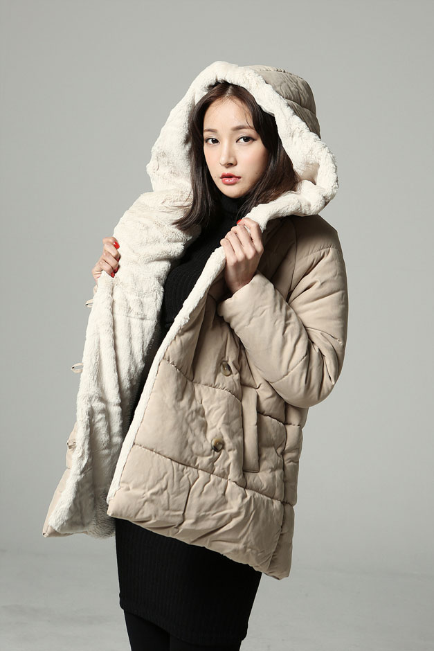 Áo khoác lông cừu ấm áp phong cách Hàn cho cô nàng mùa đông