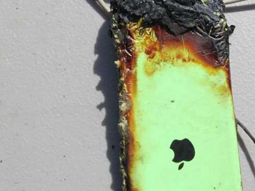 iPhone 6 Plus bất ngờ bốc cháy khiến chủ nhân mất mặt 2