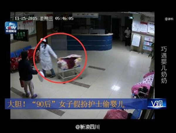 Đóng giả y tá bắt cóc trẻ sơ sinh ngay tại bệnh viện 