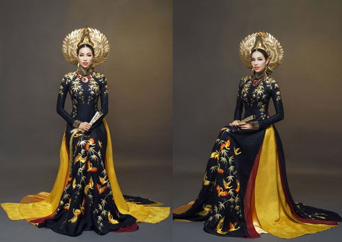 Trang phục dân tộc của Phạm Hương, dạ hội của Lan Khuê kém đẹp