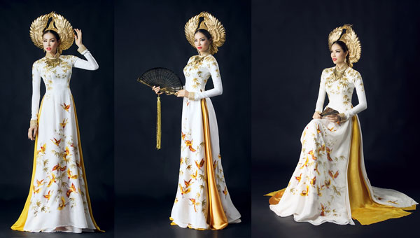 Trang phục dân tộc của Phạm Hương, dạ hội của Lan Khuê kém đẹp 1