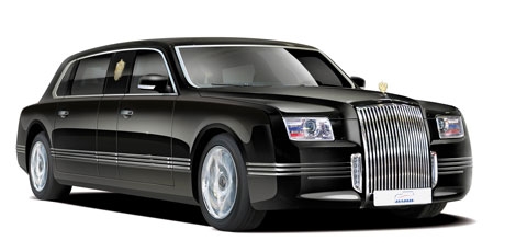 Siêu xe công vụ Limousine của tổng thống Nga