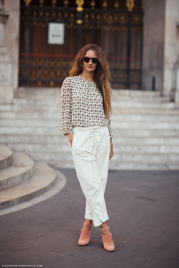 9 phong cách biến tấu cùng quần trắng cho phái đẹp