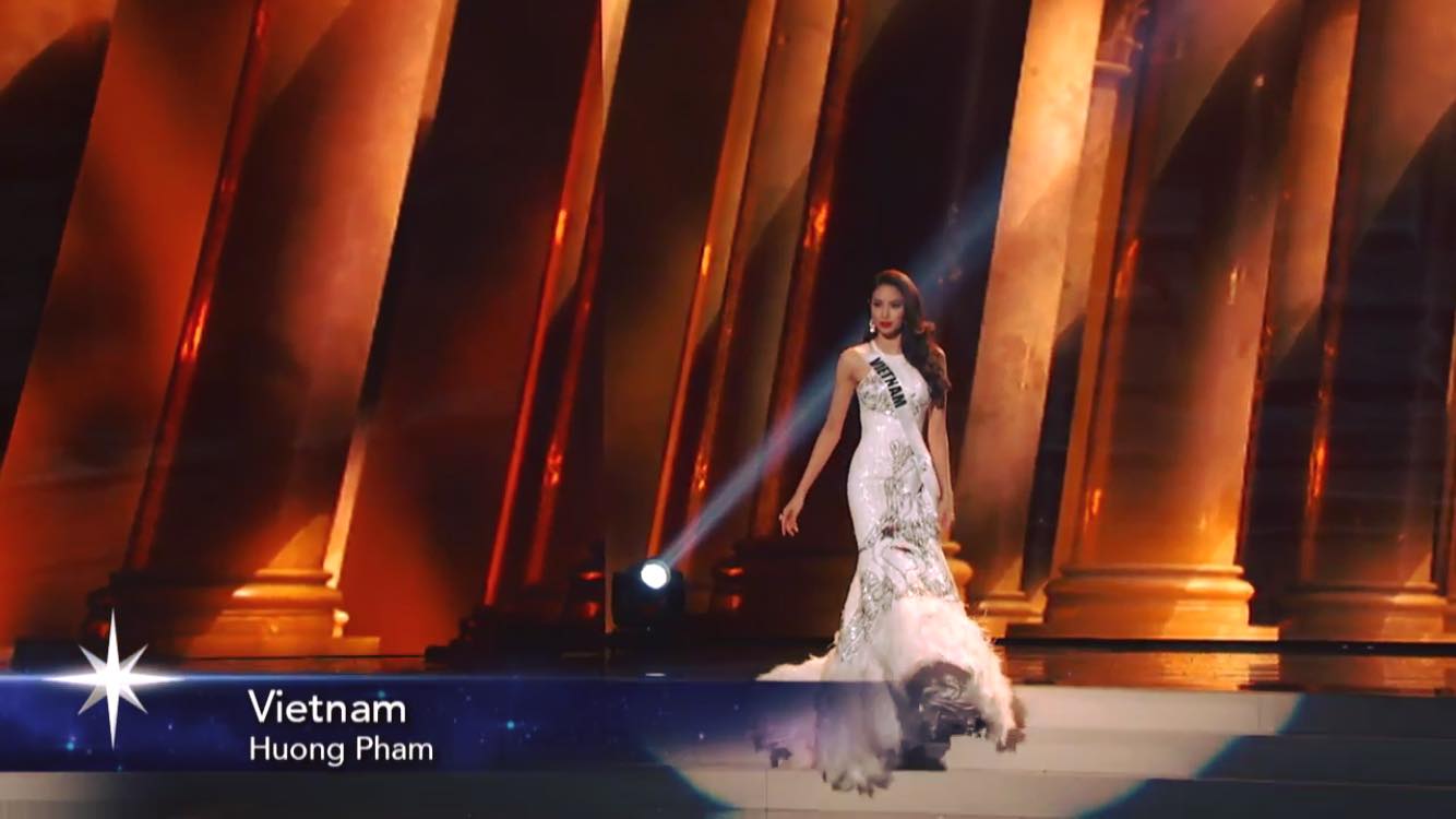 Phạm Hương trình diễn thế nào ở Bán kết Hoa hậu Hoàn vũ 2015 6