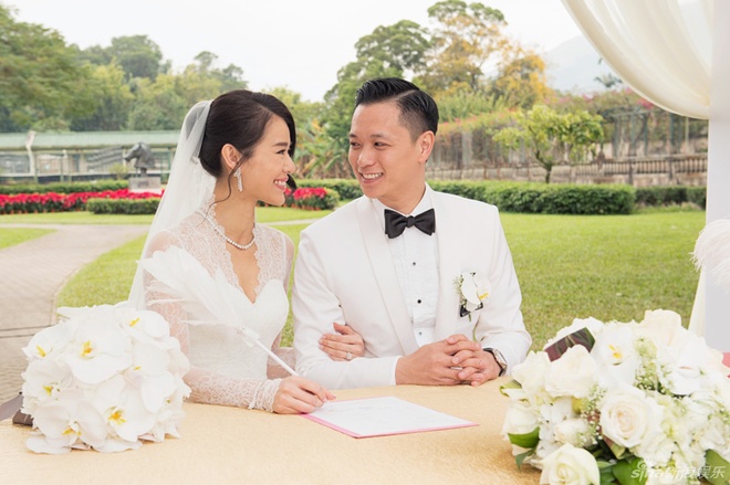 Những hình ảnh đẹp nhất trong đám cưới Hồ Hạnh Nhi