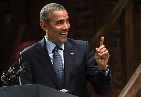 Tổng thống Mỹ Barack Obama xếp thứ ba trong danh sách, và là lãnh đạo đương nhiệm đầu tiên của nước Mỹ rơi khỏi tốp hai người đứng đầu