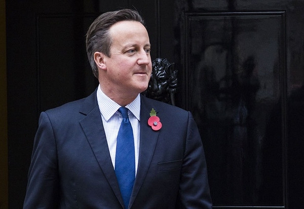 Thủ tướng Anh David Cameron, 49 tuổi, vươn lên hai bậc so với năm ngoái, xếp thứ 8. Ảnh: Rex  