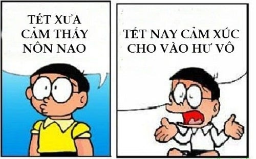 Khác biệt giữa Tết xưa và Tết nay qua bộ ảnh chế hài hước