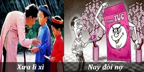 Khác biệt giữa Tết xưa và Tết nay qua bộ ảnh chế hài hước