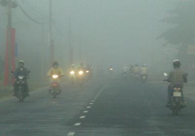 Bắc Bộ tiếp tục rét đậm, mưa và sương mù nhiều nơi