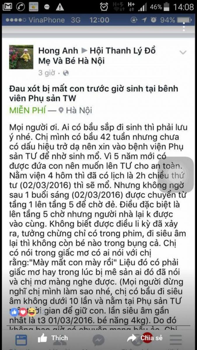 Già vờ có thai lừa gia đình rồi tố bệnh viện làm mất con
