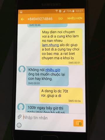 Quá trình tống tiền qua tin nhắn của kẻ sát hại bé trai 11 tuổi phunutoday.vn