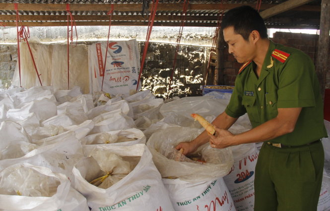 Phát hiện thêm 5 tấn măng tươi ngâm bột lạ ở Đà Lạt