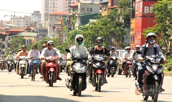 Hà Nội ngày nắng, đêm mưa, nhiệt độ cao nhất lên đến 33 độ C